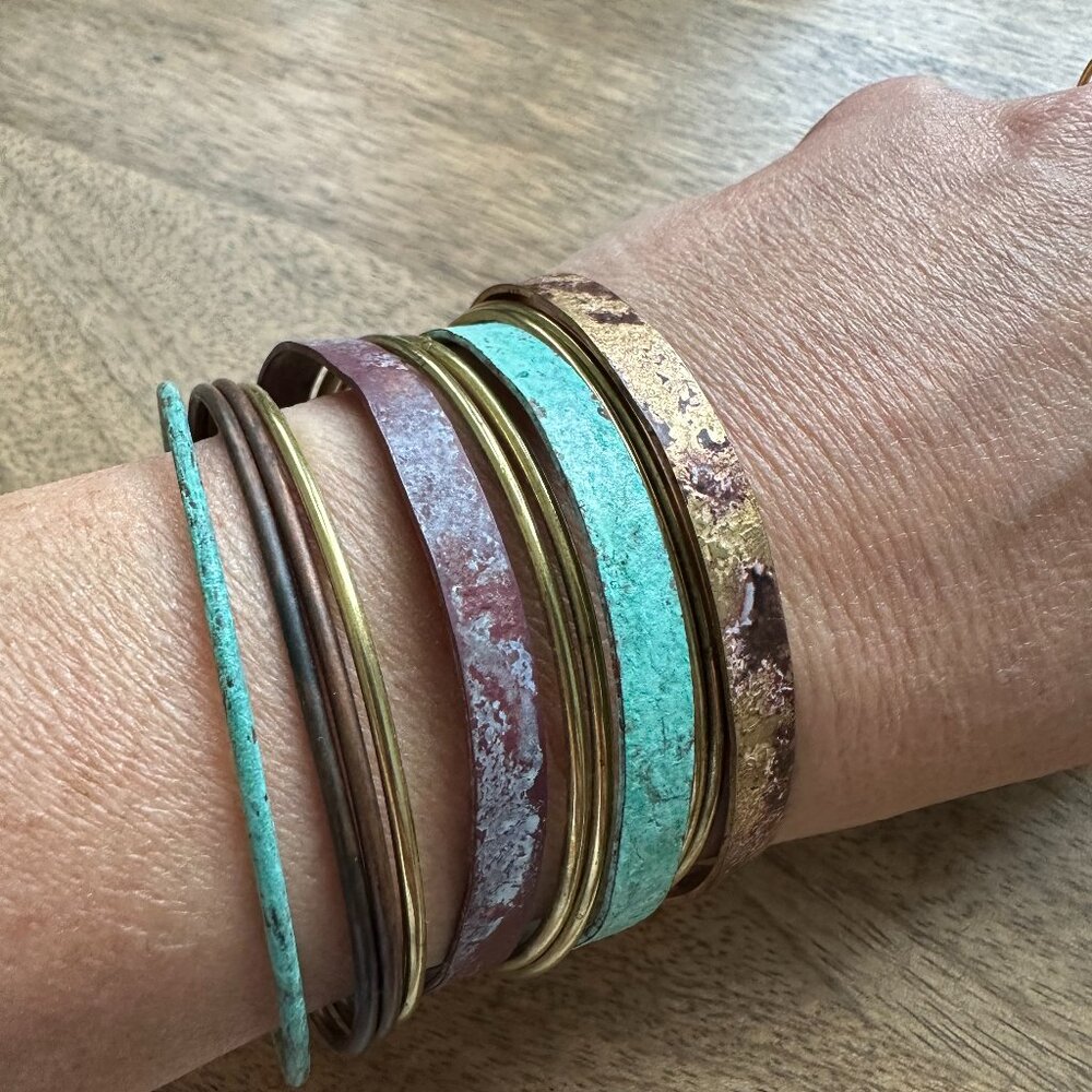 Sibilia brass cuff